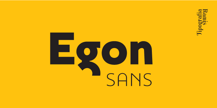 Czcionka Egon Sans
